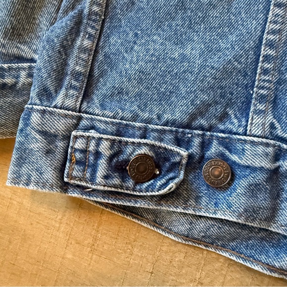 Vintage 1980s Levi’s Type 3 Trucker Blue Denim Jacket 70506 Made In USA 42R - Picture 16 of 16